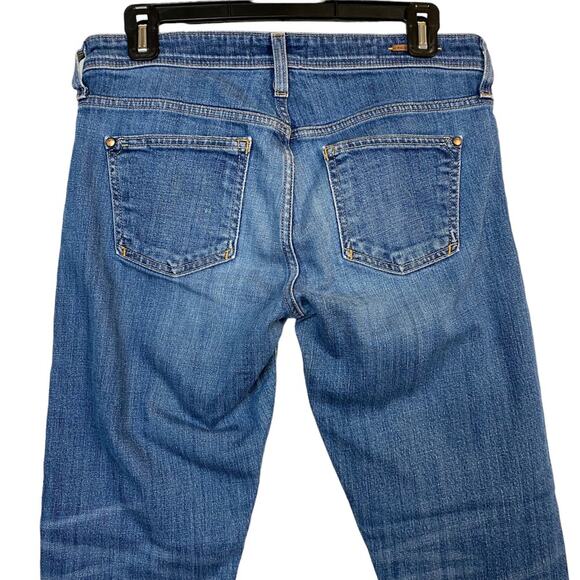 Pilcro Anthropologie Hyphen Straight Leg Distressed Jeans Size 26 - Picture 4 of 9